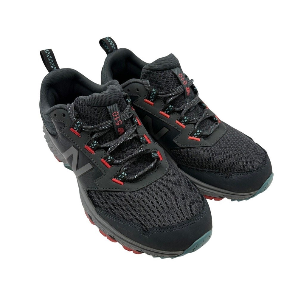 New Balance 510 Trail Running Shoes Womens 10.5 Grey Excellent Slip Resistant